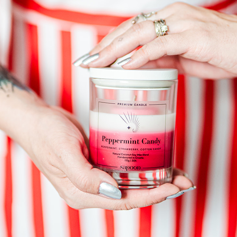 Sapoon svijeca peppermint candy